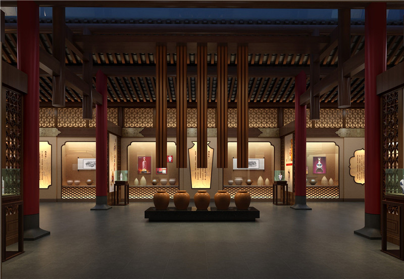 中式展廳設(shè)計(jì)中，中式家具展廳有怎樣的特點(diǎn)？