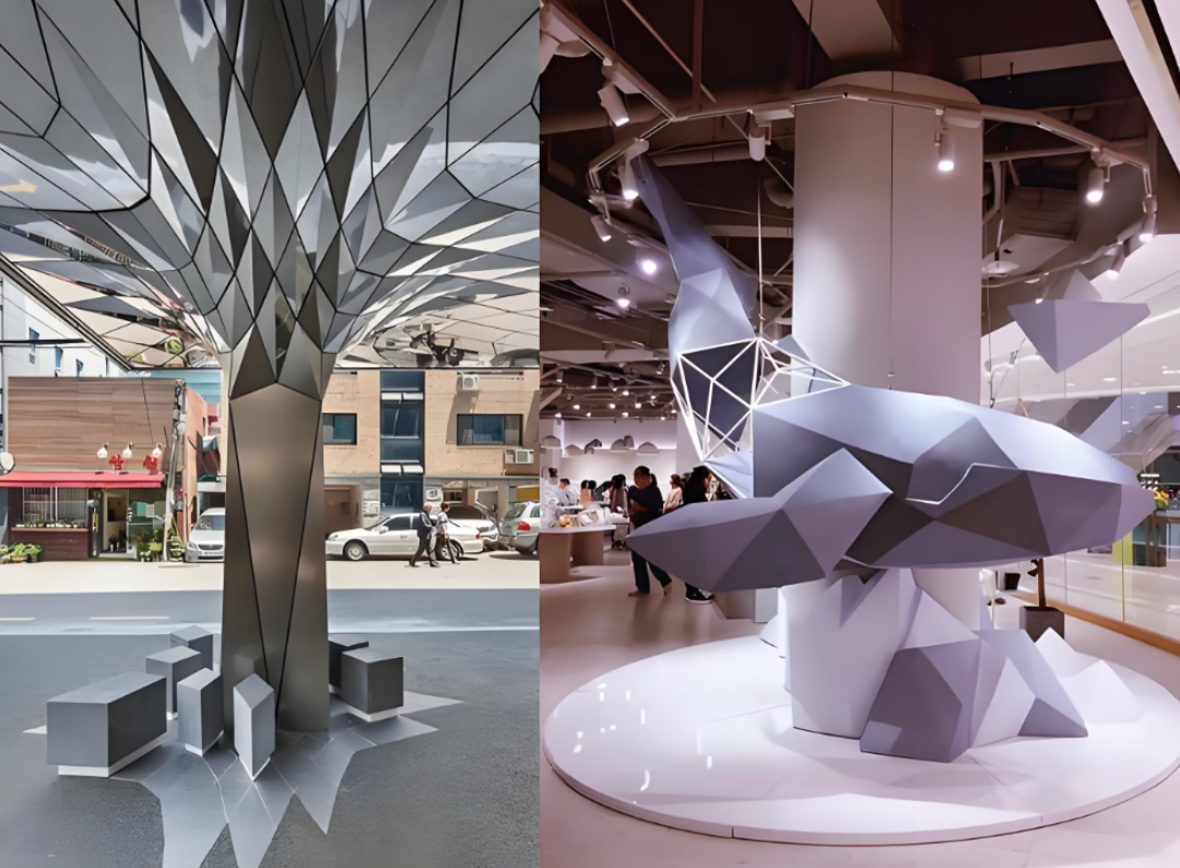 展館展廳設(shè)計施工：展廳承重柱的4種創(chuàng)意處理方法