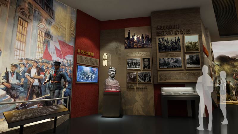 中展建設(shè)匠心打造龍泉驛區(qū)烈士陵園暨愛國主義教育基地展陳大廳項目