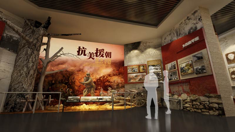 中展建設(shè)匠心打造龍泉驛區(qū)烈士陵園暨愛國主義教育基地展陳大廳項目